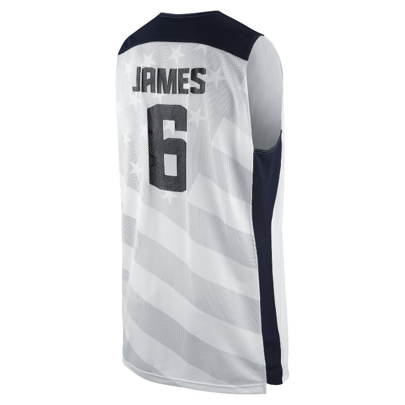 Nike Майка James Federation replica jersey  (516565-100)  - цена, описание, фото 2