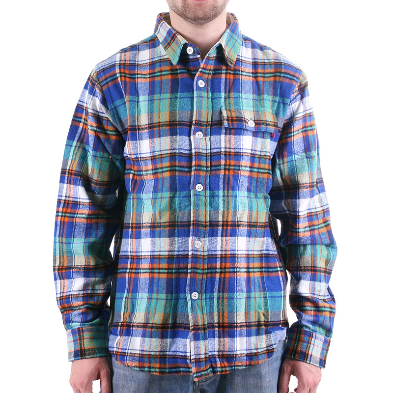 Stussy Рубашка (011856-blue)  - цена, описание, фото 1