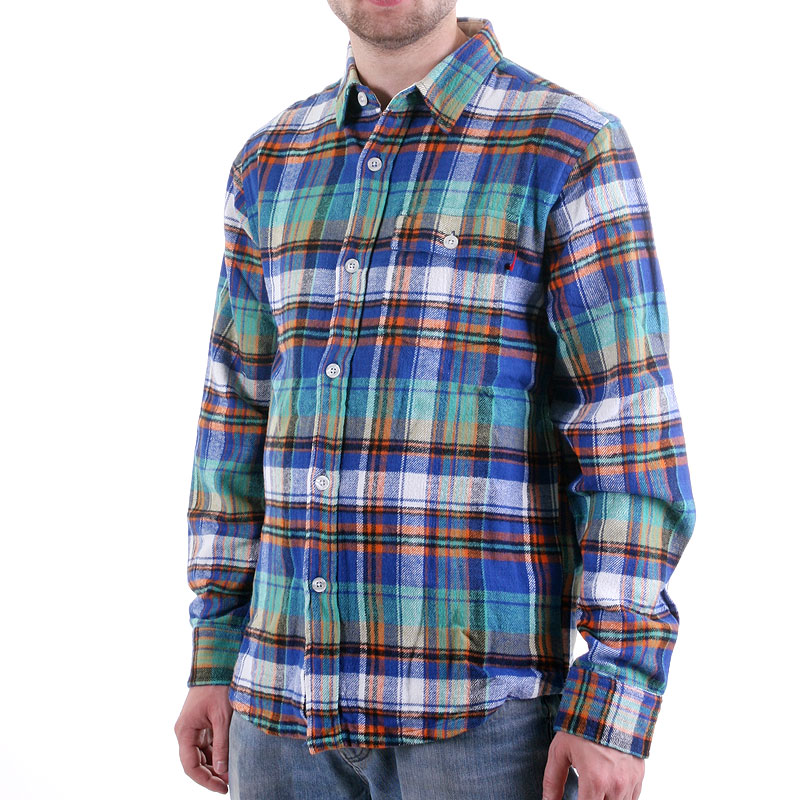Stussy Рубашка (011856-blue)  - цена, описание, фото 2