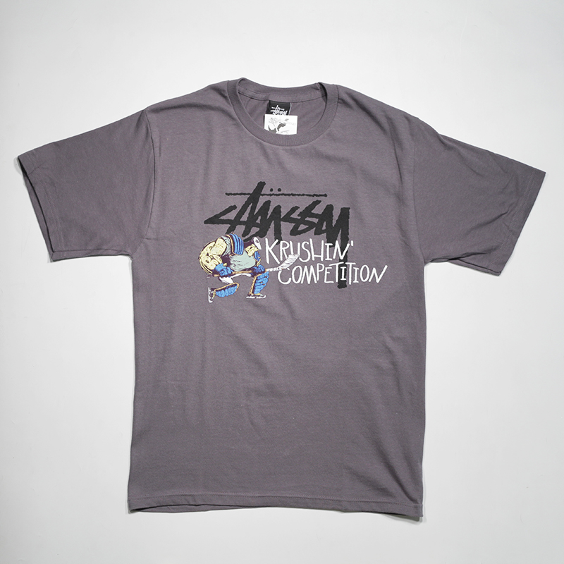 Stussy Футболка (1902820-charc/blk)  - цена, описание, фото 1