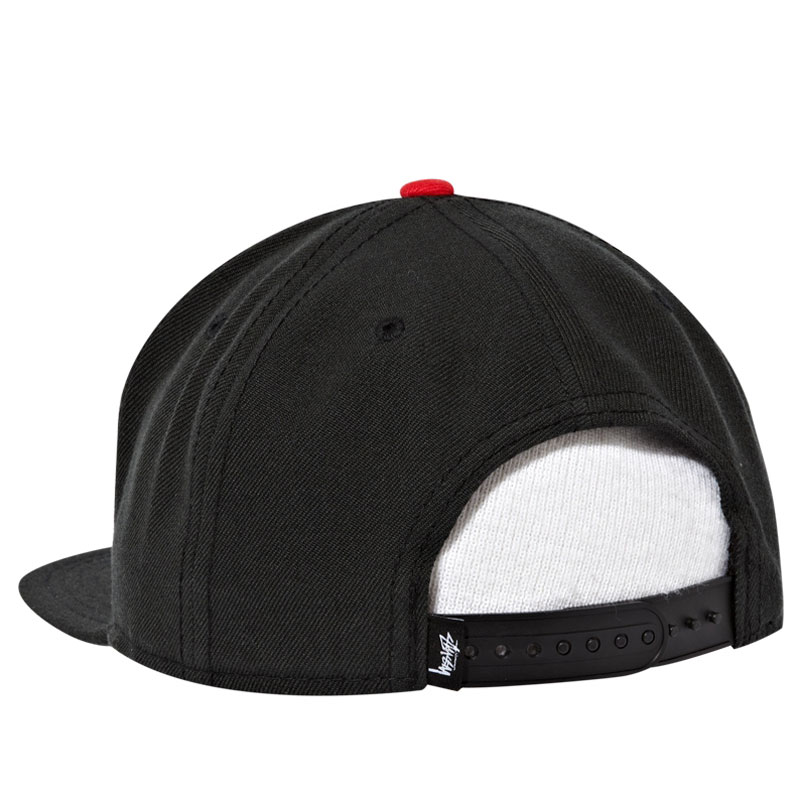 Stussy Кепка Athletic 80 snapback ballcap (031816-black)  - цена, описание, фото 2