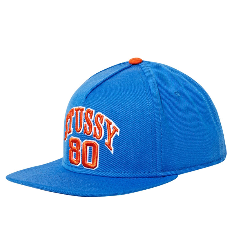 Stussy Кепка Athletic 80 snapback ballcap (031816-blue)  - цена, описание, фото 1