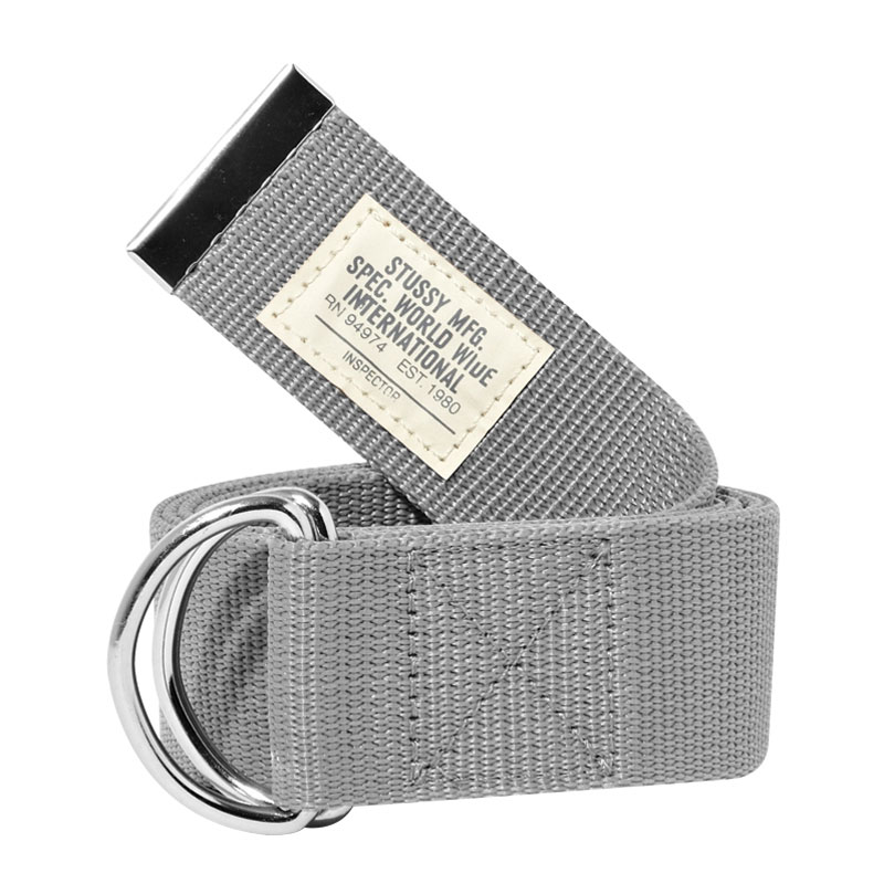 Stussy Ремень Spec D-Ring (035184-grey)  - цена, описание, фото 1