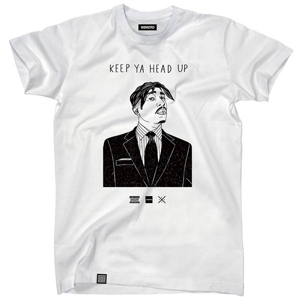 Wemoto Футболка Keep (C121-white)  - цена, описание, фото 1