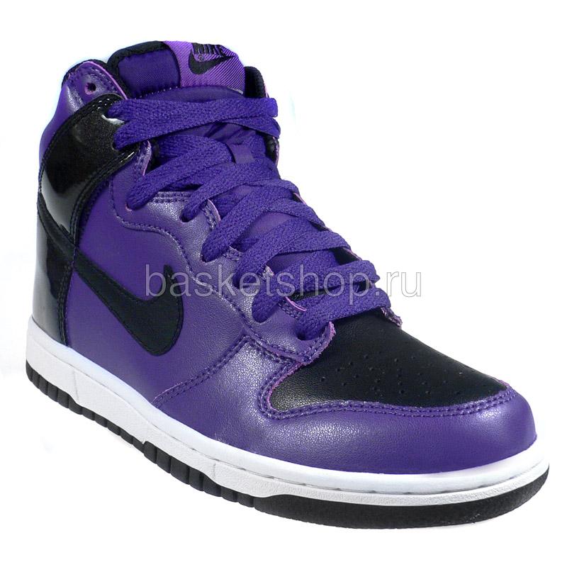Nike Wmns dunk high (407922-502)  - цена, описание, фото 1